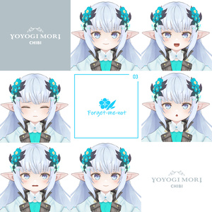 【VRC / VRM / Quest 対応3Dモデル】Notia CHIBI ver1.01 缩略图 5