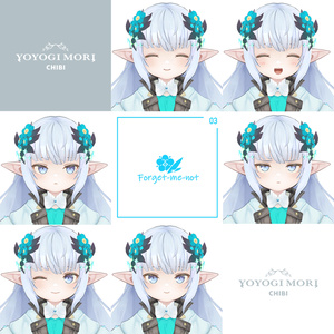 【VRC / VRM / Quest 対応3Dモデル】Notia CHIBI ver1.01 缩略图 6