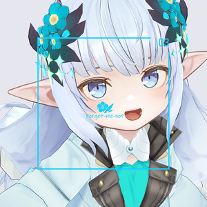 【VRC / VRM / Quest 対応3Dモデル】Notia CHIBI ver1.01