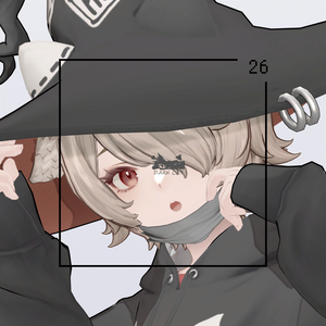 【VRC 対応3Dモデル】DARK CAT WITCH ver1.02