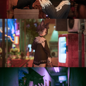 【VRC 対応3Dモデル】DARK CAT UNWELL ver1.04 缩略图 11