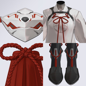 【VRC 対応3Dモデル】KAGURA ver1.04 缩略图 8