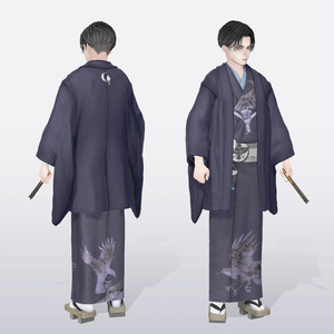 【VRC 対応3Dモデル】夜嗣 ver1.03 缩略图 3