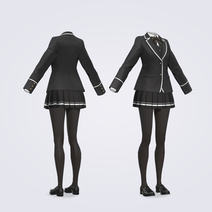 【VRC対応3D服飾モデル】 弐鷹学園 指定学生服ver1.01 缩略图 2