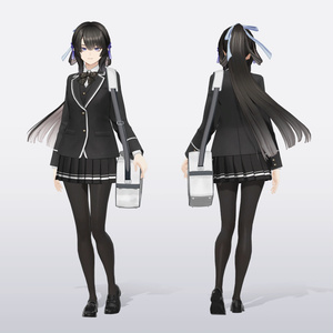 【VRC 対応3Dモデル】宵月 ver1.01 缩略图 3