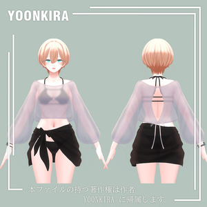 【VRC想定】 Wrap skirt_Bikini FOR_6_Avatar 缩略图 9