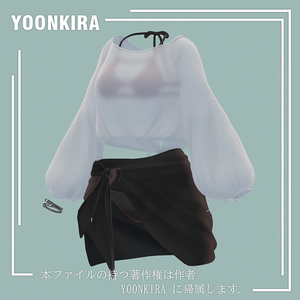 【VRC想定】 Wrap skirt_Bikini FOR_6_Avatar 缩略图 2