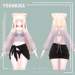 【VRC想定】 Wrap skirt_Bikini FOR_6_Avatar 缩略图 7