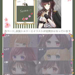 乙女ゲーム 終遠のヴィルシュ ヒロイン セレス コスプレ 衣装 果てしない