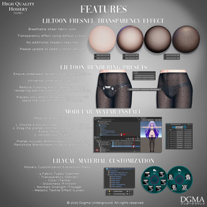 高品質な靴下・タイツのテクスチャ集 『High Quality Hosiery [Volume #1]』 缩略图 4