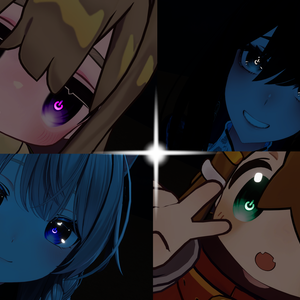 【4アバター対応】android風EyesTexture✨