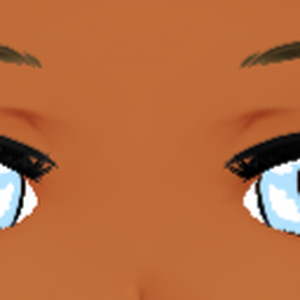 5 very cute eye designs hand drawn for vroid use