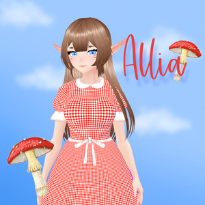 [VRoid 3D Model] Allia 