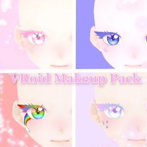 VRoid Makeup Pack (5 Sets) by krzyp czak