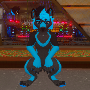 Blue Pupper  - Pupper HD VRC Textures (PC)