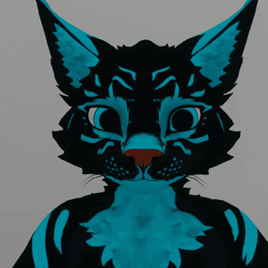 Luna Cat - Big Cats VRC Textures (PC)