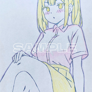 A5原画＊オリジナル＊アナログ 直筆イラスト 一点物 143