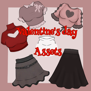 Valentine's live2d assets