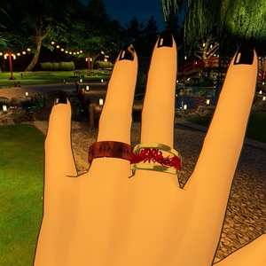 【VRChat使用想定リング】華縁　2種セット 缩略图 4