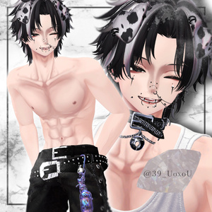 【狛乃-Komano】Diagonale eye+make+body texture 缩略图 4