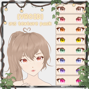 【Vroid】瞳テクスチャーパック | Iris texture pack