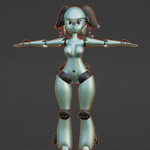 Magnemite Robot Girl