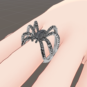【AG02】SpiderRing 蜘蛛の指輪