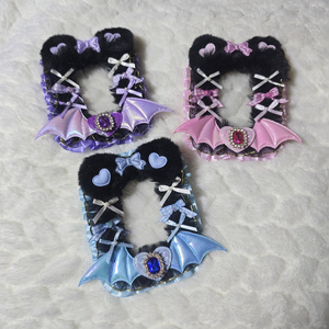 デコケース デコ硬質ケース トレカケース 痛ロゼット B8サイズ ピンク