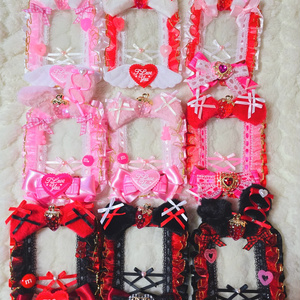 デコケース デコ硬質ケース トレカケース 痛ロゼット B8サイズ ピンク