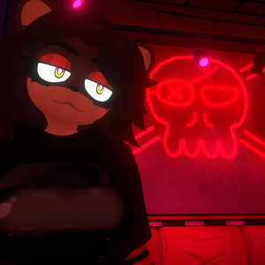 Bandette The Raccoon! VRChat Avatar