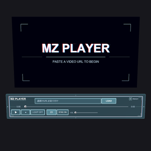 MZ Player - VRChatワールド用 同期動画プレイヤー