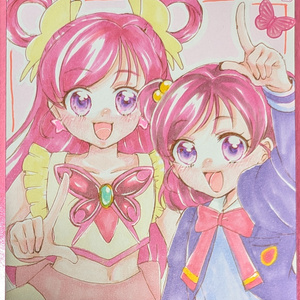 キラッとプリチャン フレークシール（11枚入 - 梅酒ロック - BOOTH