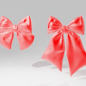 3D リボン（fbx・blender形式)
