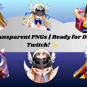 【24 PFP】Angewomon Premium Avatar Pack / アイコン素材集