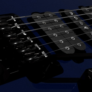 RG type Electric Guitar エレクトリックギター 3D model for VRChat等【MA設定済】 缩略图 7