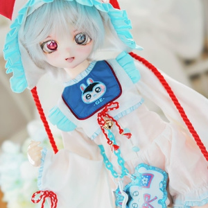 Salafina］6~7インチYOSDドール用ウィッグツインテールdollwig