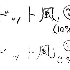 【Procreate用】ドット風ブラシ