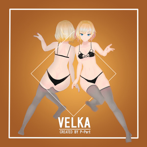 「VELKA」 3D avatar for VRChat 缩略图 3