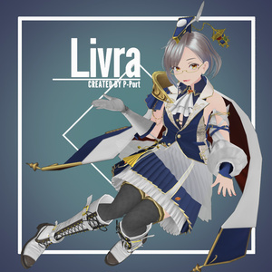 「Livra」 3D avatar for VRChat 缩略图 2