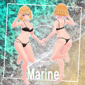 ｢ Marine ｣ 3D avatar for VRChat 缩略图 4