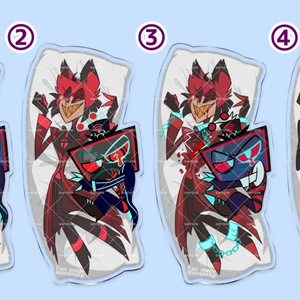 アラスター(バレンタイン)【ハズビンホテル・アクキー3】 - Arublanche