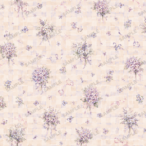 ＼紫陽花ブーケ／デザインペーパー【ペーパーアイテム素材ＰＮＧ】