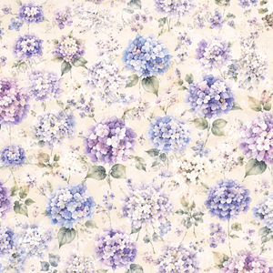 ＼紫陽花／デザインペーパー【ペーパーアイテム素材ＰＮＧ】