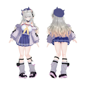 64%OFF // オリジナル 3Dモデル「柚月 理花」- yuzuki rika- 缩略图 2