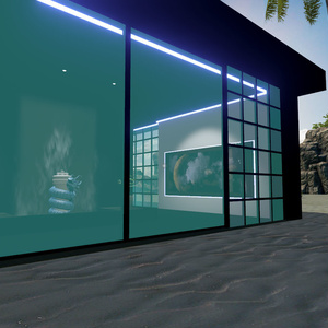 Sunshine Resort Island - Swimming Pool - Aquarium - 8Ball - Art [SDK3 VRChat Unity 2019 Ready] [UPDATED v1.5.2] / サンシャインリゾートアイランドプール、水族館、エイトボール、アート