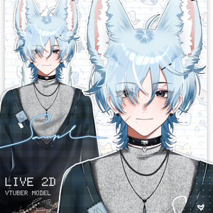 【live2dモデル】 SNOW / Vtuber model 