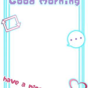 おはようVTuber素材 おはようVライバー素材 無料素材