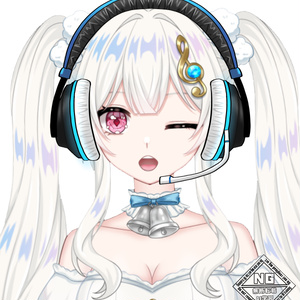 ヘッドセット🎧の素材(全3色)✨ VTuber素材/Vライバー素材/おはようVTuber/おはようVライバー/おはようVTuber素材/おはようVライバー素材 (透過素材)