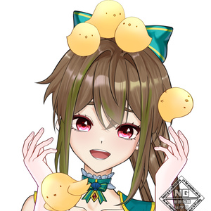ひよこが落ちてくる素材🐥⸒⸒ VTuber素材/Vライバー素材/おはようVTuber/おはようVライバー/おはようVTuber素材/おはようVライバー素材 (透過素材)