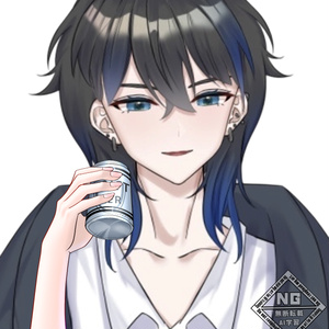 缶ビールを持つ素材🍺✨ VTuber素材/Vライバー素材/おはようVTuber/おはようVライバー/おはようVライバー素材/おはようVTuber素材 (透過素材)